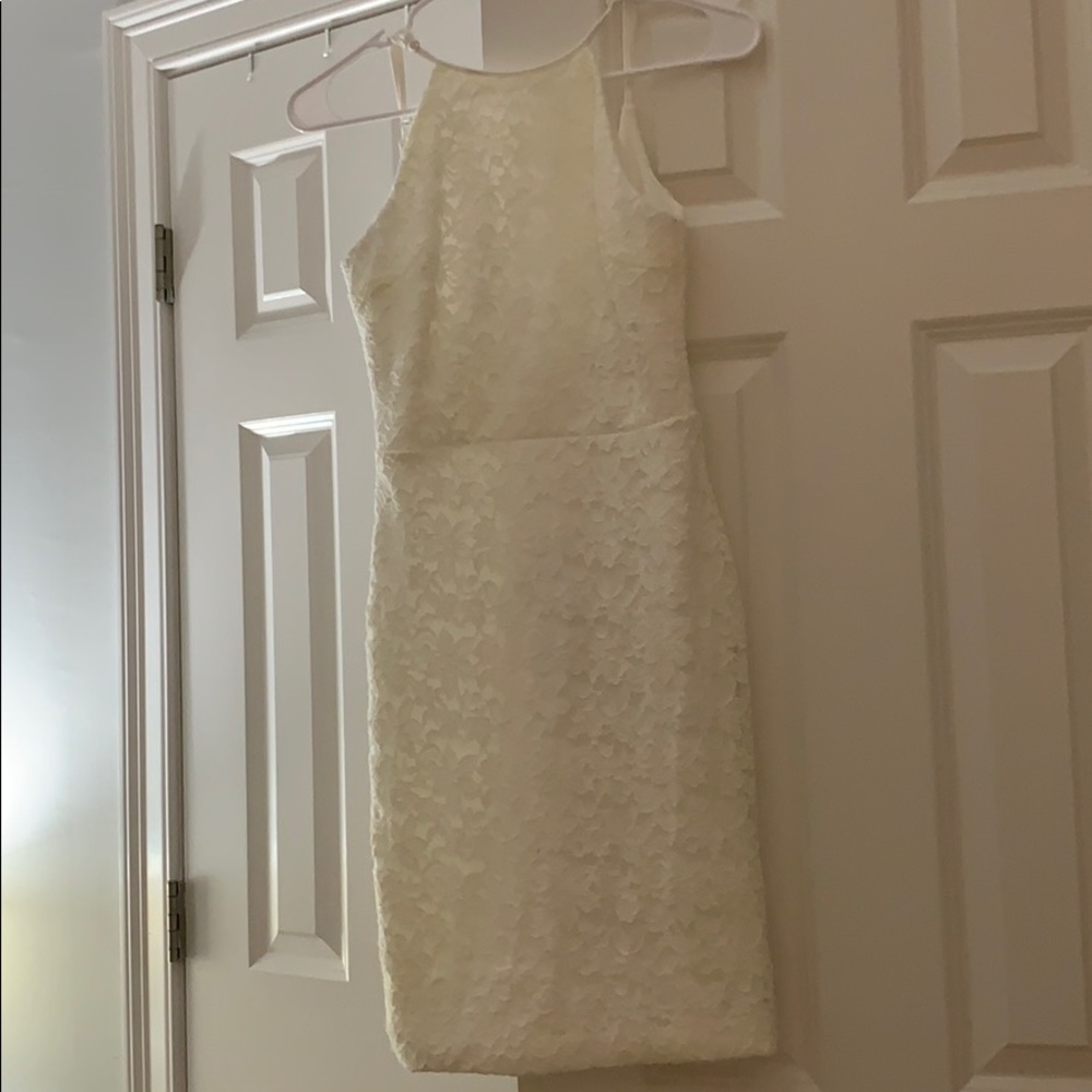 white dress